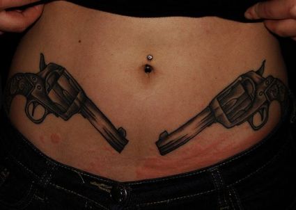 Gun Tattoo